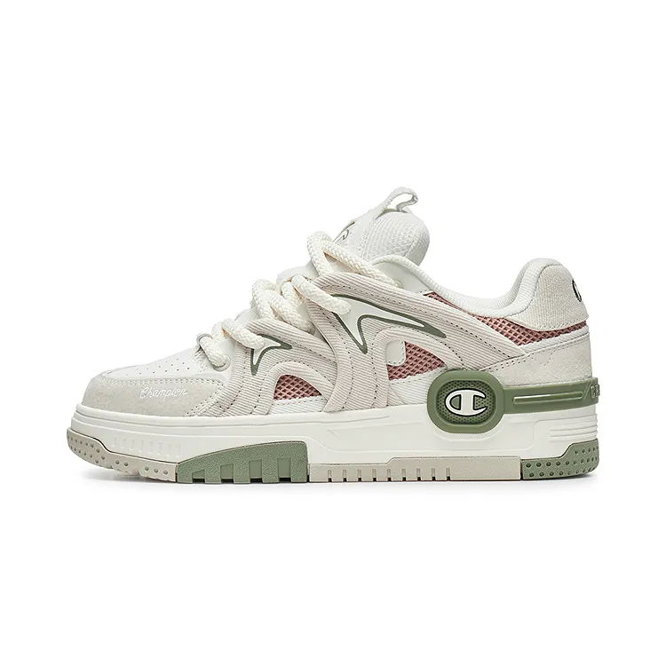 Champion Cloud Touch Shoes Balance Low top Skateboard Shoes Men's Milk White/Pumice Gray