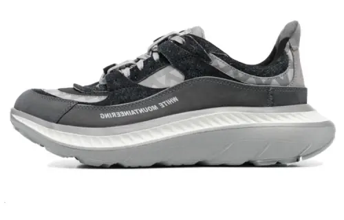 White Mountaineering x UGG Leather Cushioning, Wear Resistant Low top Sports Casual Shoes Men's Light Gray