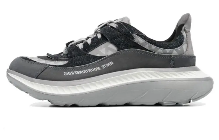 White Mountaineering x UGG Leather Cushioning, Wear Resistant Low top Sports Casual Shoes Men's Light Gray
