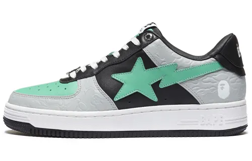 BAPE A BATHING APE Bape Sta Low Grey Green