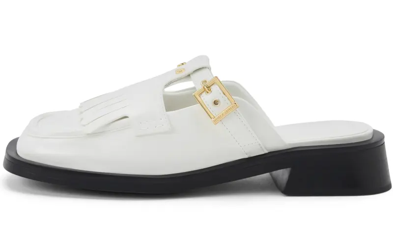 CHARLES&KEITH Composite Sole Closed Toe Slippers Women's