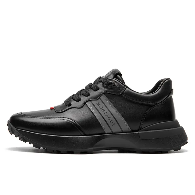 Montagut Casual Shoes Men's Low Top Black/White