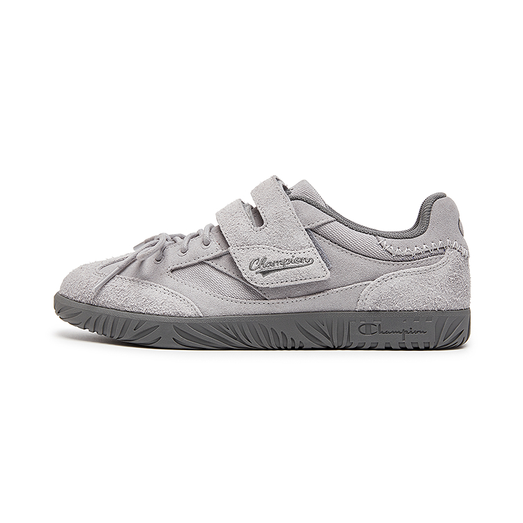 Женские кеды Champion Champ T-trainer Velcro (серые)