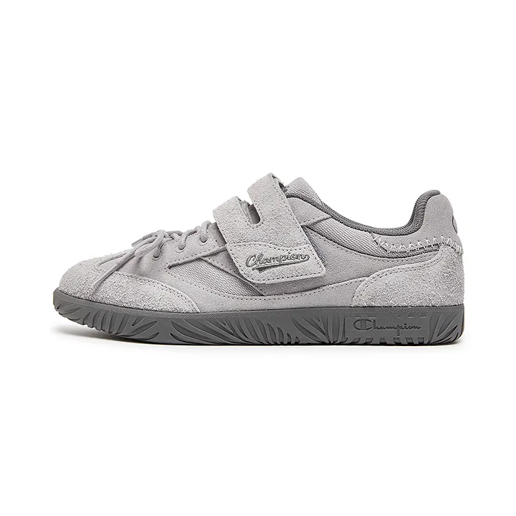 Champion Textile, Split Cow Leather Balance Low top Skateboard Shoes Women's Alloy Gray/Smoke Gray