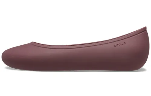Crocs Brooklyn Flats 'Dark Cherry' Women's