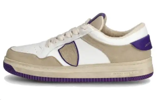 PHILIPPE MODEL Pu Low top Skateboard Shoes Women's Brown