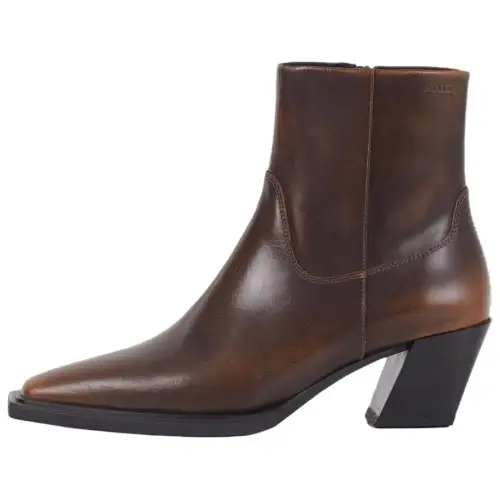 VAGABOND SHOEMAKERS Alina Leather Ankle Boots 6.2cm Women's Brown