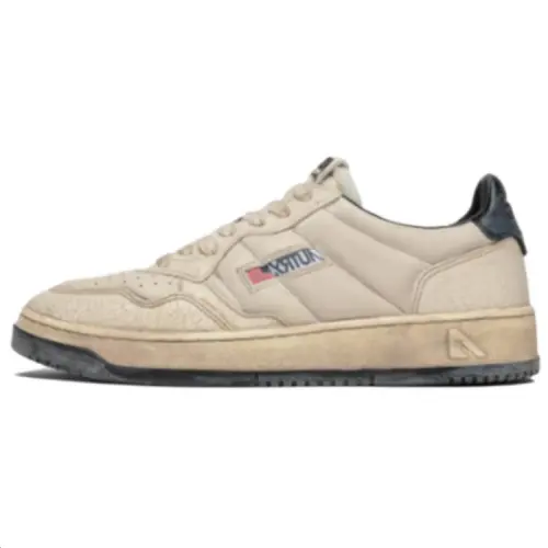 AUTRY Cow Leather Comfortable Abrasion Resistant Low top Skateboard Shoes Men's White