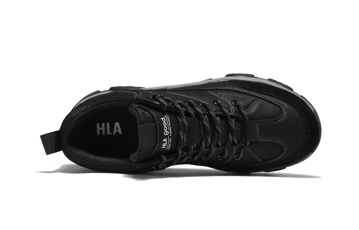 HLA Outdoor Shoes Men’s Low Top Black Gray, Khaki