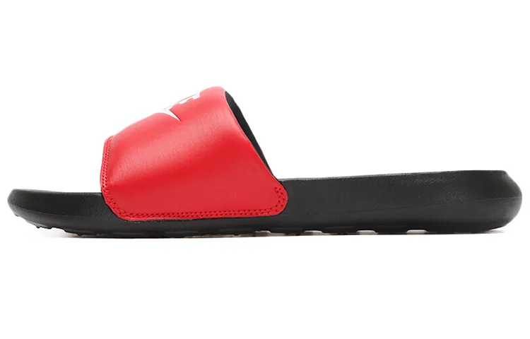 Nike Victori One Comfortable Slide Slippers Men's Black Red