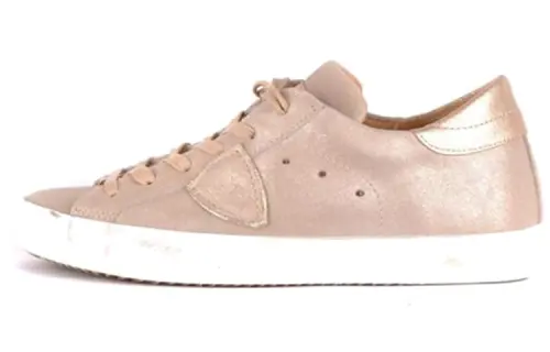 PHILIPPE MODEL Skateboard Shoes Women's Low Top Gold