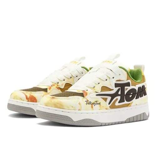 TALKING TOM Talking Tom Cat Light Trendy Fashion God of Food Yuanyang DUNK Trendy Couple Shoes Casual and Versatile Retro Style Street Outdoor Simple Low-top Shoes Same Style for Men and Women