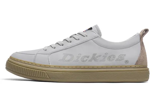 Dickies Color Block Collection Casual Abrasion Resistant Low top Skateboard Shoes Men's Gray