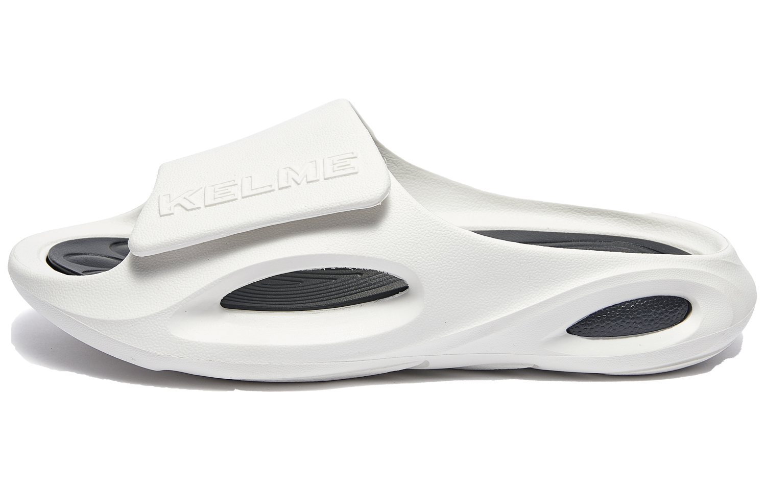 KELME EVA Slip Resistant Slide Slippers Unisex White