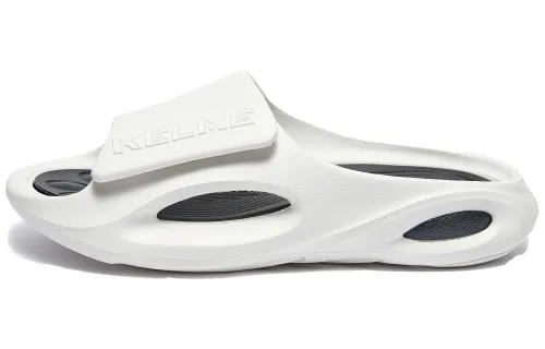 KELME EVA Slip Resistant Slide Slippers Unisex White