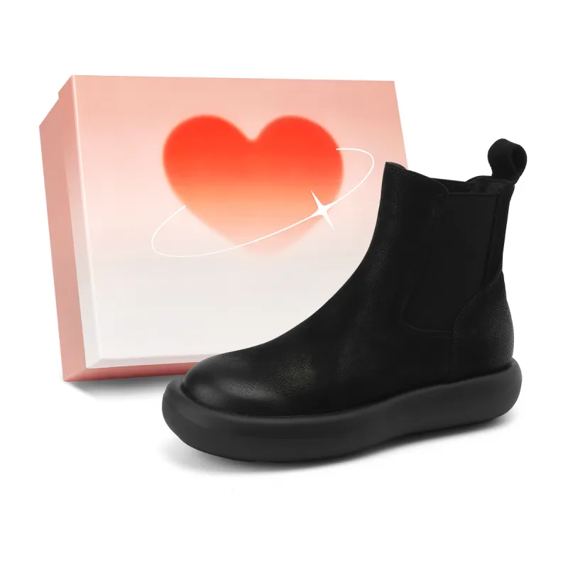 D FUSE SCANDINAVIA Cow Leather 12cm Chelsea Boots Women's