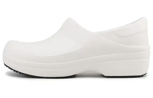 Crocs Cozy Thick Sole White Sandals Women's