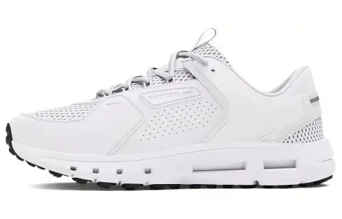 Under Armour Summit Trek Mesh, Textile Breathable Low top Casual Shoes Women's White