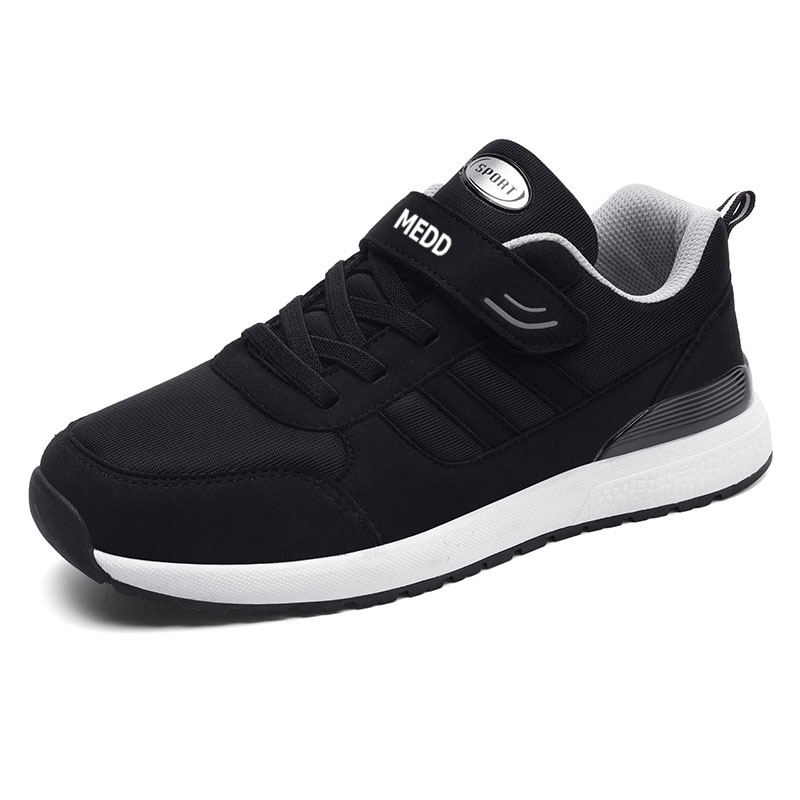 Medd Walking Shoes Men’s Low Top Black