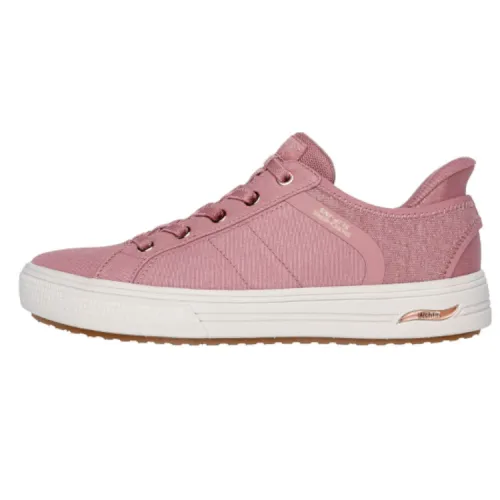 Skechers Arch Fit Abrasion Resistant Low top Casual Shoes Women's Pink