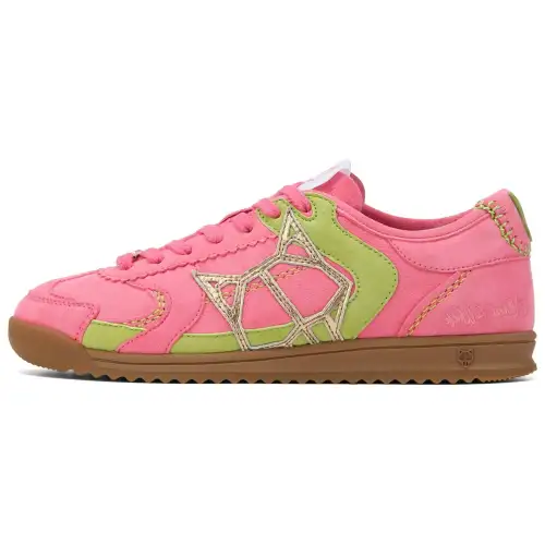Naked Wolfe Exposure Suede Low top Skateboard Shoes Women's Pink