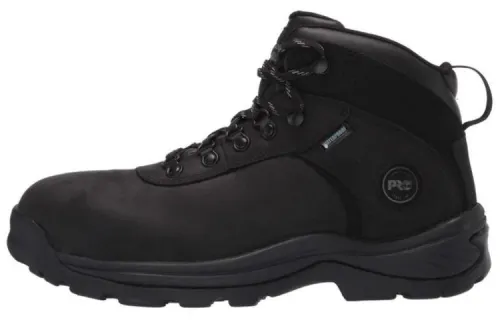Timberland White Ledge Ankle Length Combat Boots Men's Black