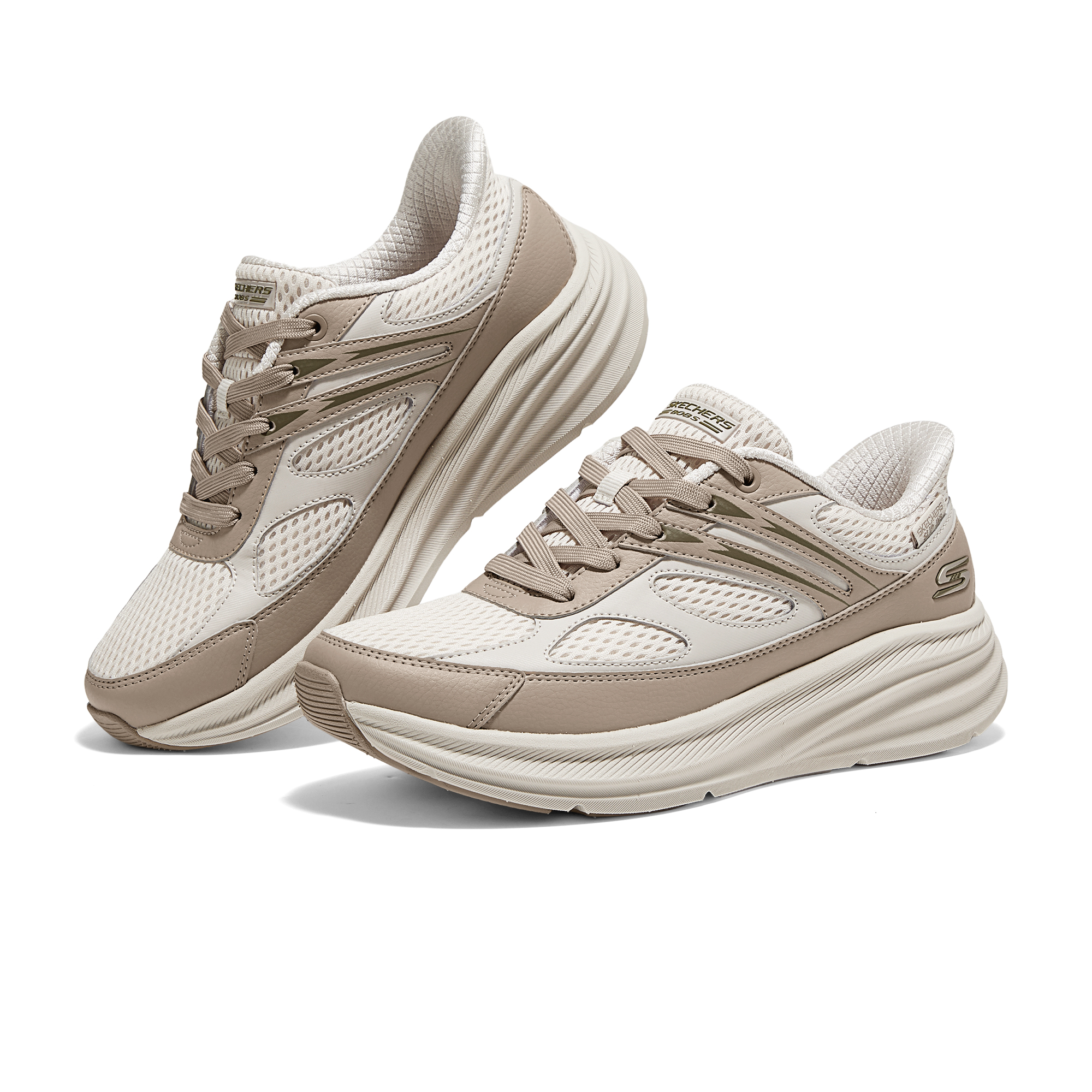 Skechers Bob’s SPORT Abrasion Resistant Low top Casual Shoes Women’s Brown