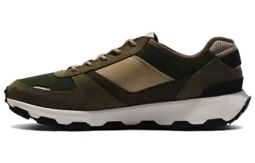 Timberland Winsor Trail Textile, Leather Comfortable Slip Resistant Low top Casual Shoes Men's Green