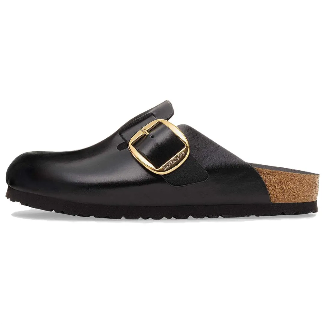 Birkenstock Boston Closed Toe Slippers Women's Black