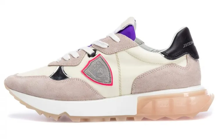 PHILIPPE MODEL Leather Elegance Cushioning Abrasion Resistant Cushioning, Wear Resistant Low top Casual Shoes Women's