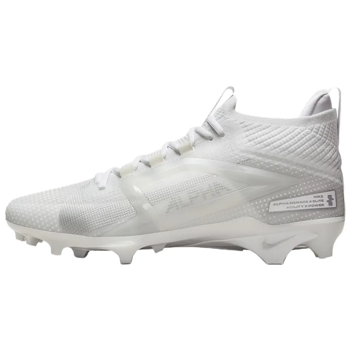 Nike Alpha Menace 4 Elite White Metallic Silver