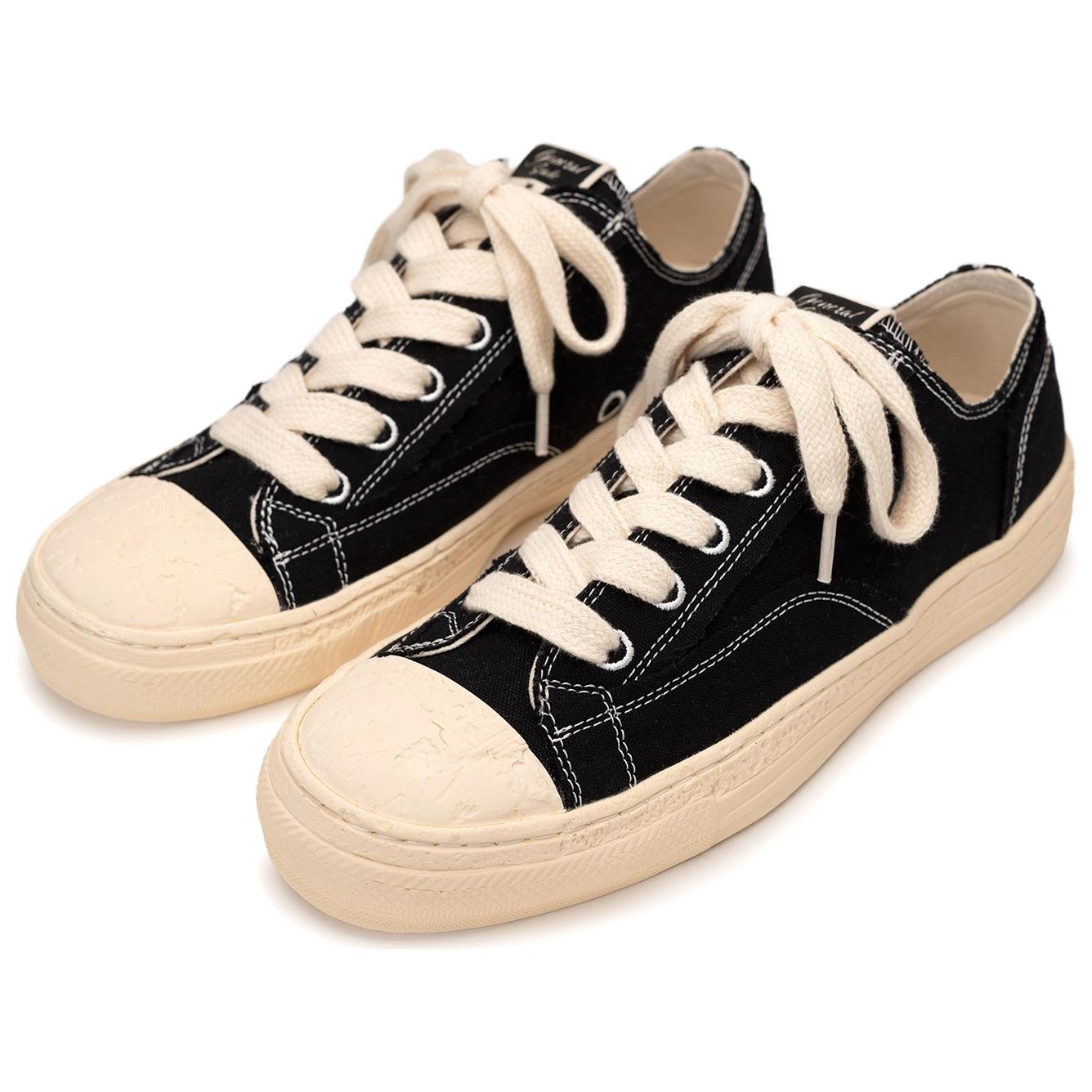 Кеды MIHARA YASUHIRO Past Sole 6 (черно-белые) — 白色/黑色/全黑 — фото 8