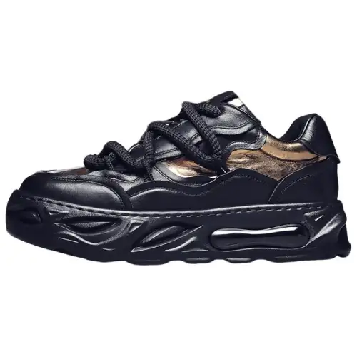 JANE HARLOW Low top Chunky Sneakers Men's Black