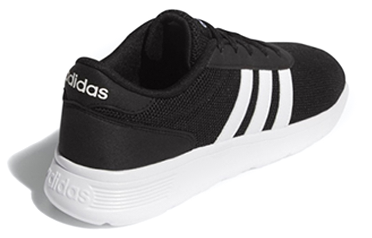 Кроссовки adidas neo Lite Racer (черно-белые) — фото 4