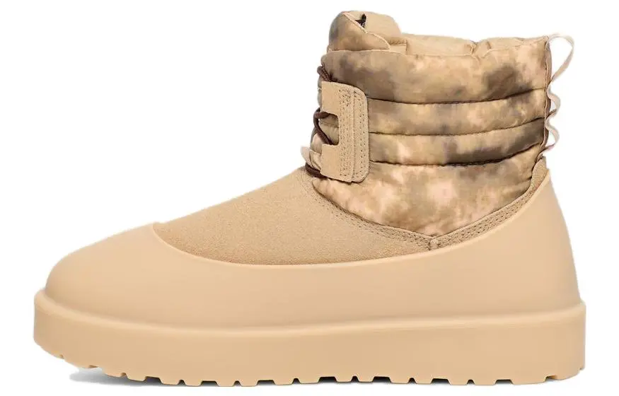 UGG Classic Mini Lace Wea Smokescreen Boot Mustard Seed