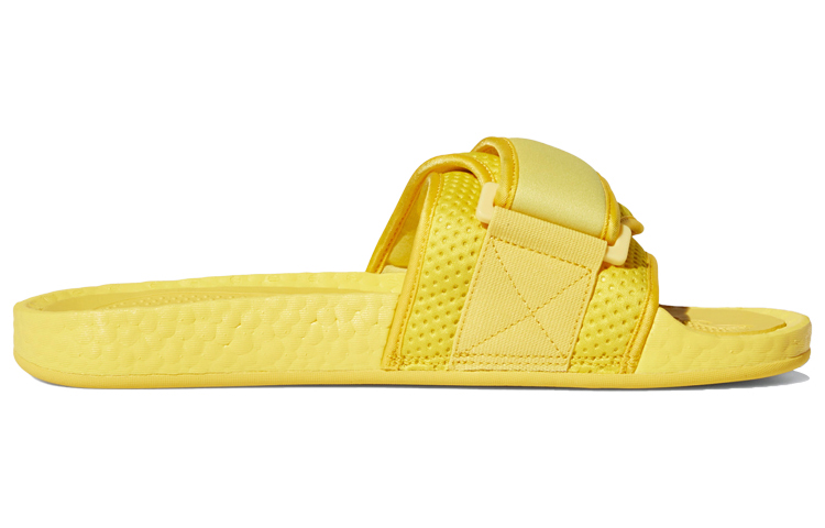 Шлепанцы adidas originals Chancletas Hu Slides (желтые) — Жёлтый — фото 2