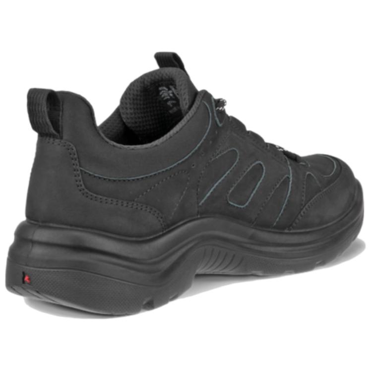 Ecco Leather Fashion Trend Low top Outdoor Shoes Women’s Black