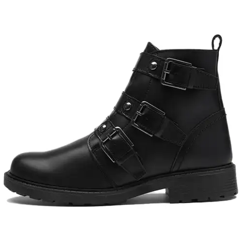 Clarks Cow Leather Ankle Boots 3cm Women's Black