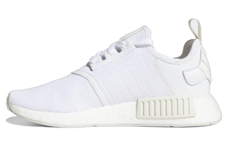 Женские кроссовки adidas originals NMD_R1 (чисто-белые) — Белый — фото 1