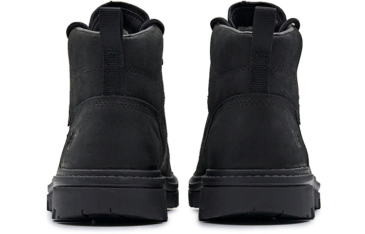 CAT Cow Leather Abrasion Resistant Slip Resistant Ankle Length Outdoor Boots Men's Black