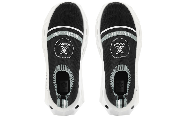 NORVINCY Breathable Low top Running Shoes Unisex Black Green Stylish Outdoors