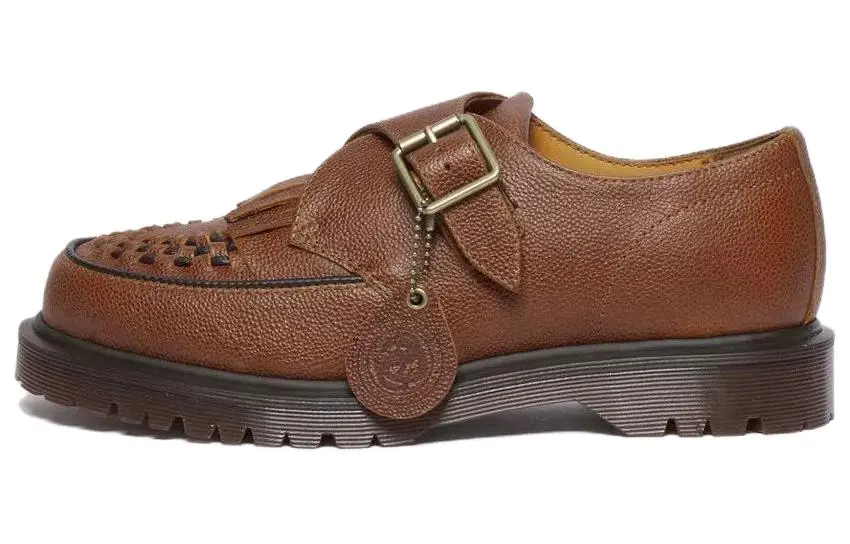 Ramsey Dr.Martens Westminster Leather Buckle Creeper 'Whiskey'