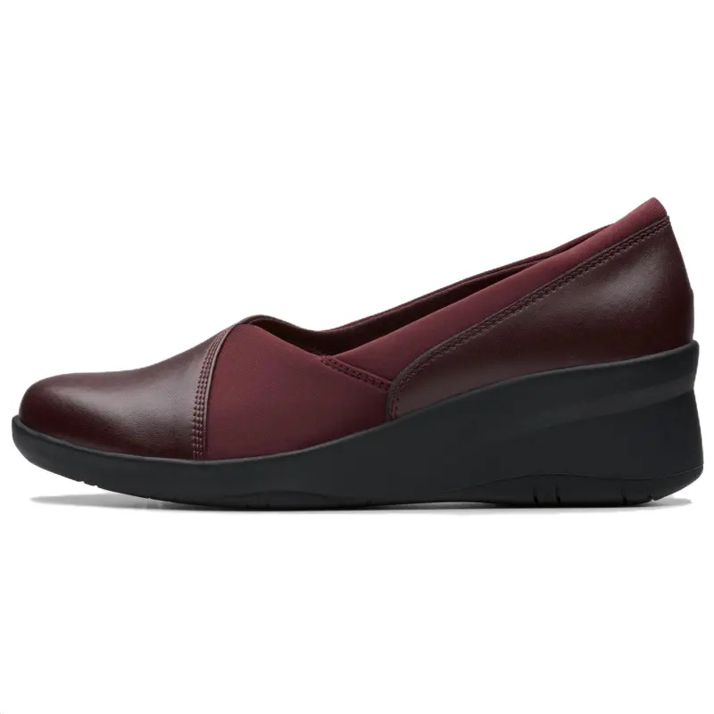 Clarks Women's Casual Shoes Women's Burgundy