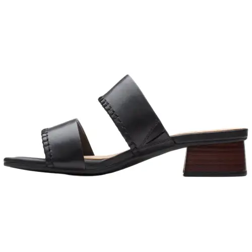 Clarks Slide Slippers 3.5cm Women's Black