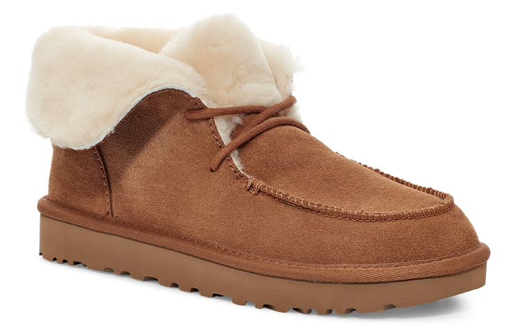 Женские сапоги UGG Diara (каштаново-коричневые) — фото 3