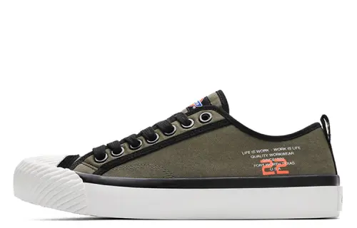 Dickies Canvas Shoes Men's Low Top Army Green