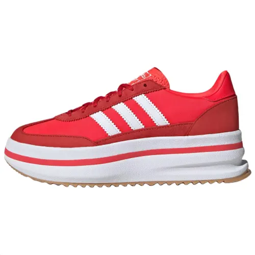 Adidas Originals SL 72 Abrasion Resistant Low top Casual Shoes Women's Red White