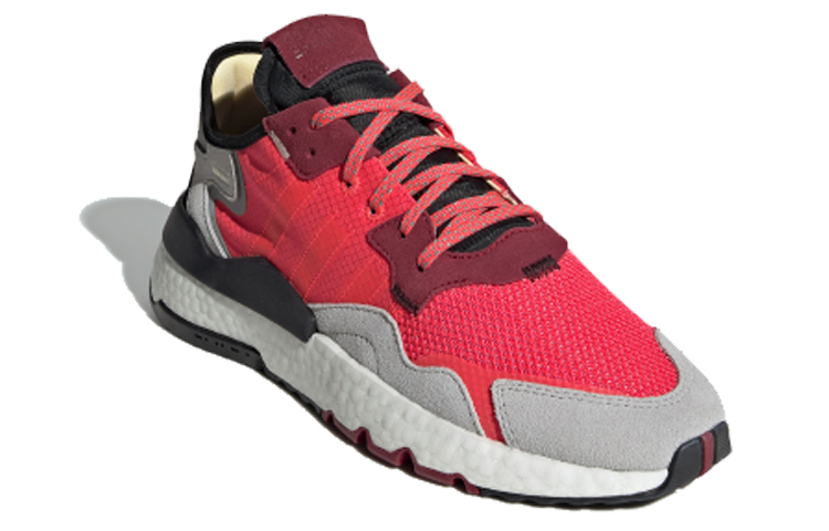 Кроссовки adidas originals Nite Jogger (красный / серый / черный) — Красный / серый / чёрный — фото 4
