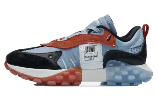 Li Ning OVERLOAD 021 Fall Winter Trendy Runway Collection Low top Casual Shoes Men's Mist Blue