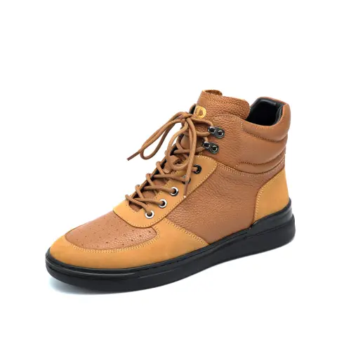 Chrisdien Deny Cow Leather Ankle Boots Men's